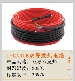 雙導發熱電纜