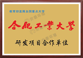 合肥工業大學研發項目合作單位